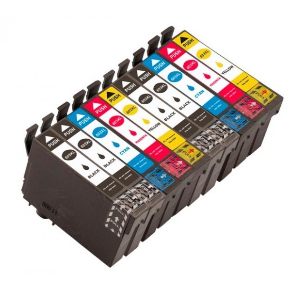 Epson 603XL cartouches d'encre compatibles Grande Capacité - pack de 10