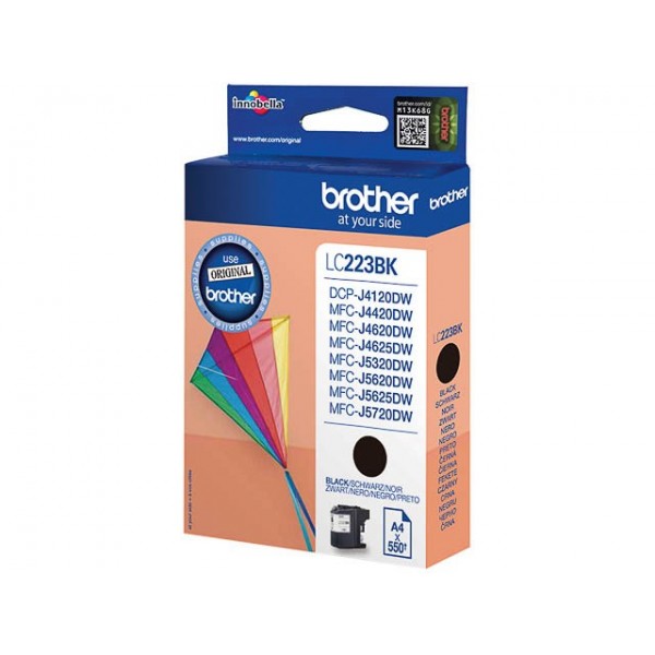 Brother LC223BK Noir - Cartouche encre Compatible